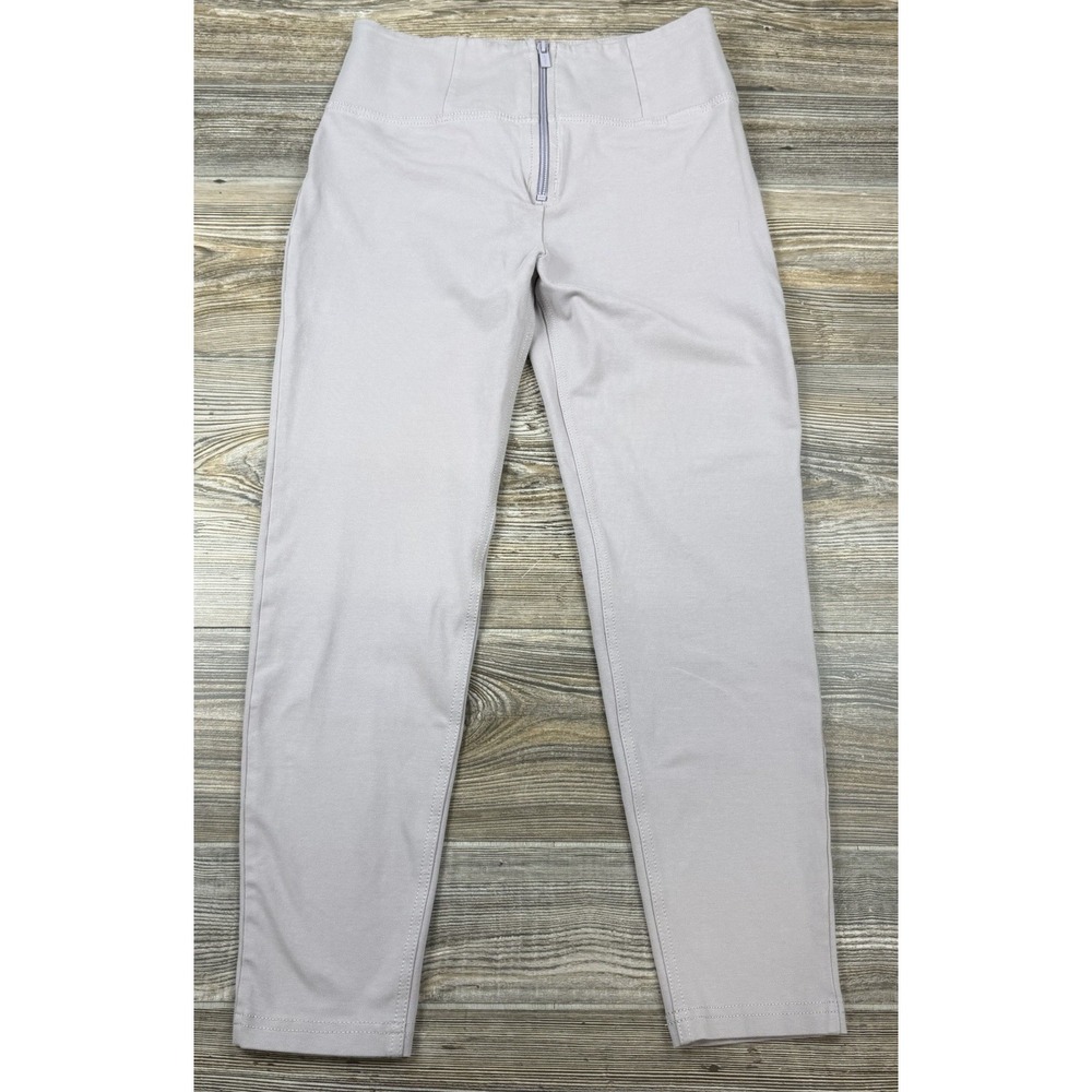 Freddy WR.UP Shaping Leggings Taupe Purple Low Rise Scrunch Lift Size M